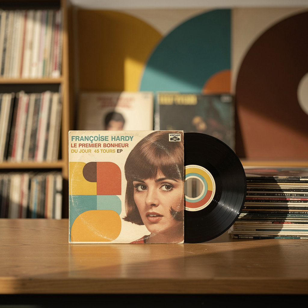 Françoise Hardy — Le Premier Bonheur du jour (45 tours EP)
